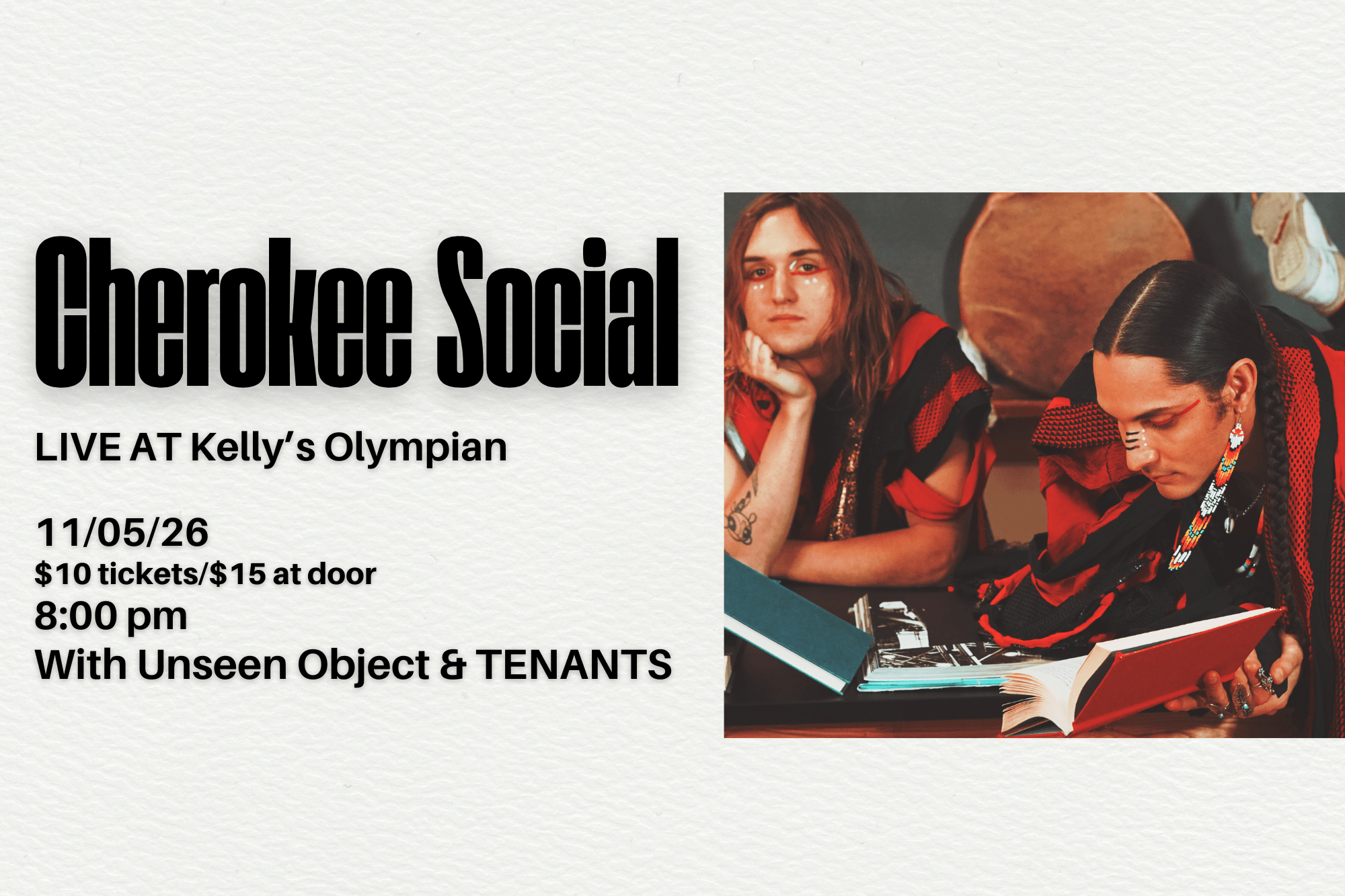 Cherokee Social (CO), Unseen Object, Tenants event artwork